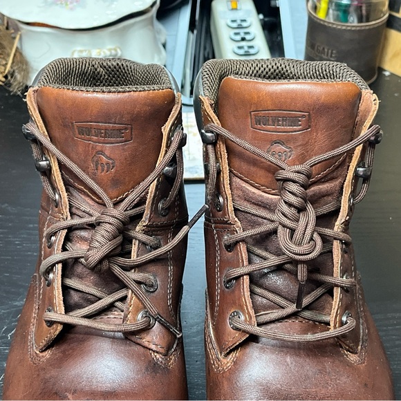 Wolverine Men\'s Dark Brown Leather Boots main image 4